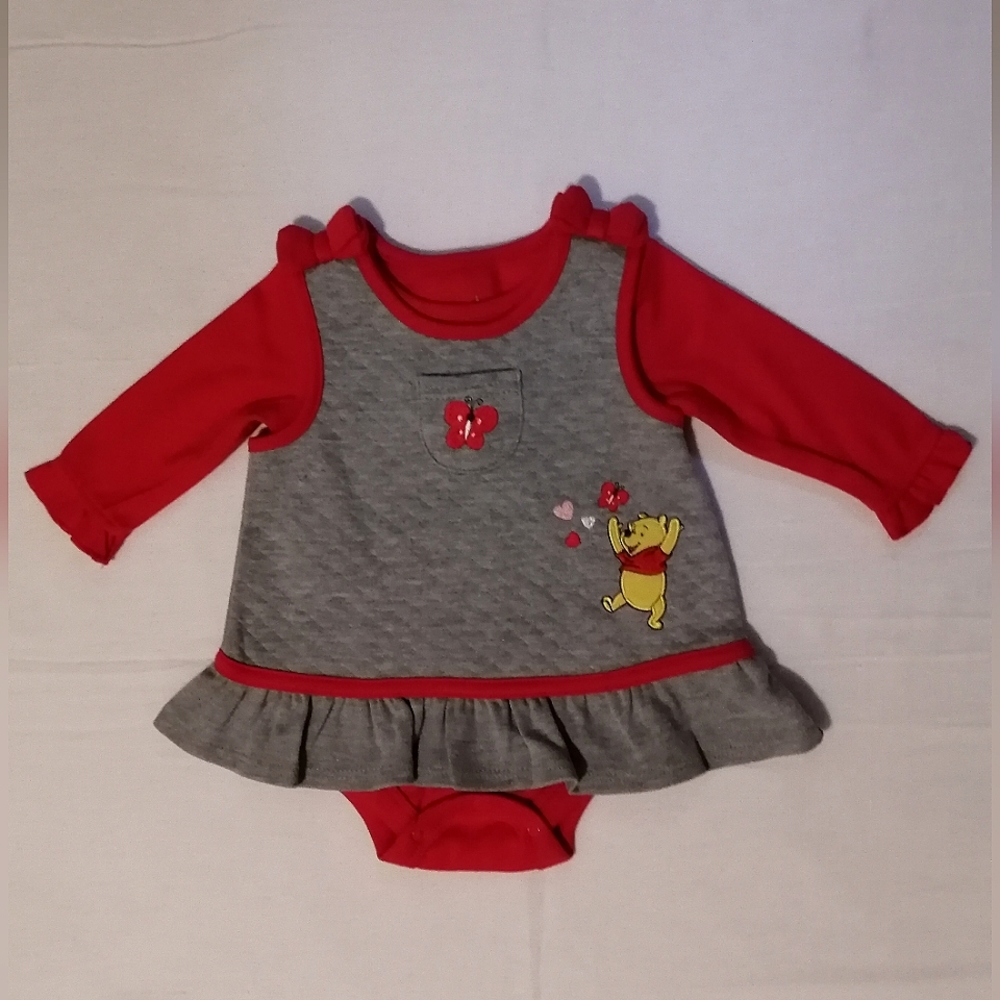 🔥SALE🔥 Disney Winnie the Pooh Bodysuit & Tunic Set NWT Sz 3-6M,12-18,18-24M